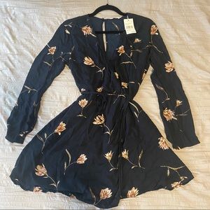 Floral wrap dress by LUSH